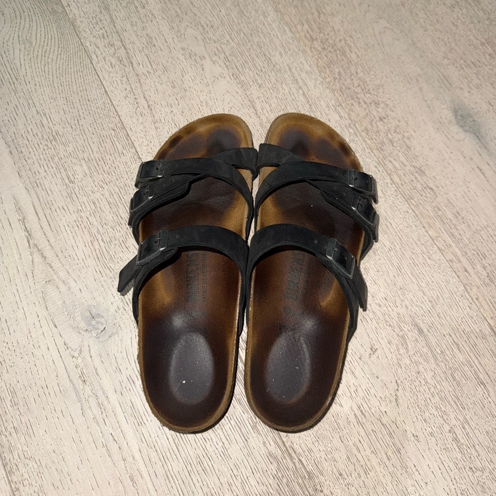 Black Birkenstocks